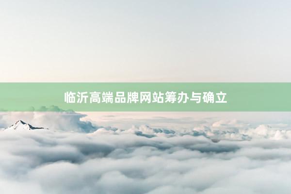 临沂高端品牌网站筹办与确立